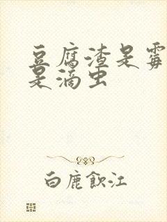 豆腐渣是霉菌还是滴虫