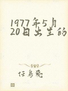 1977年5月20日出生的女孩命运