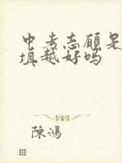 中考志愿是越早填越好吗封面