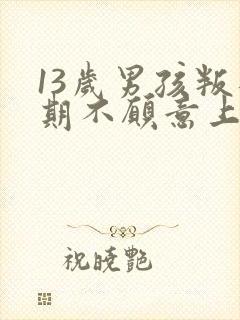 13岁男孩叛逆期不愿意上学怎么办