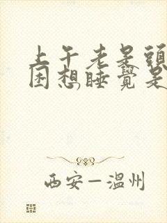 上午老是头晕犯困想睡觉是什么原因