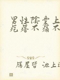 男性阴囊上有小疙瘩不痛不痒