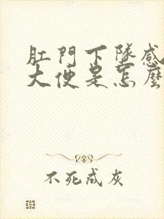 肛门下坠感总想大便是怎么了封面