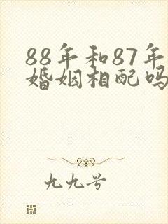 88年和87年婚姻相配吗