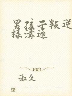 男孩子叛逆期怎样沟通封面