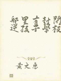 哪里有封闭式叛逆孩子学校