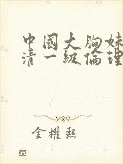 中国大胸妹子高清一级伦理片封面