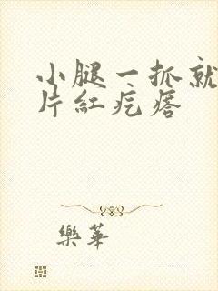 小腿一抓就痒一片红疙瘩