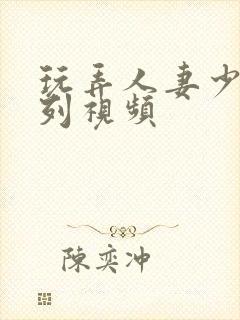 玩弄人妻少妇系列视频