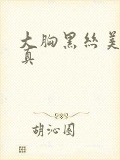 大胸黑丝美女写真