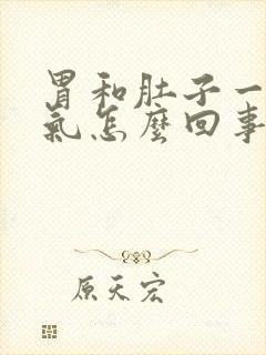 胃和肚子一直胀气怎么回事封面