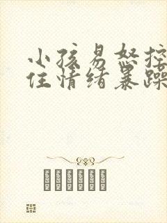 小孩易怒控制不住情绪暴躁挂什么科