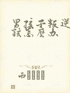 男孩子叛逆厌学该怎么办