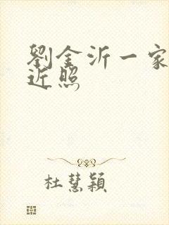 刘金沂一家三口近照