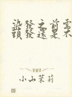 染发之前需要洗头发还是不洗效果好好