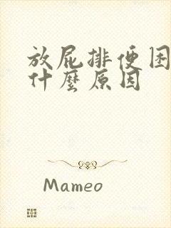 放屁排便困难是什么原因