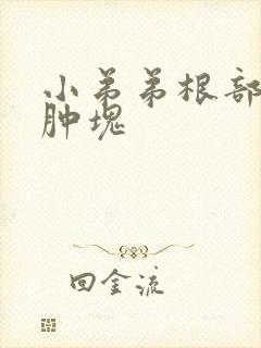 小弟弟根部皮下肿块