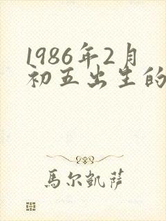 1986年2月初五出生的人命运