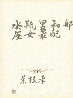 水瓶男和哪个星座女最配