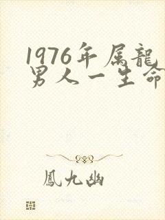 1976年属龙男人一生命运封面
