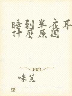 睡到半夜耳鸣是什么原因