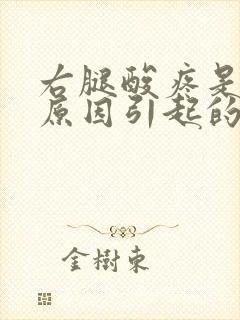 右腿酸疼是什么原因引起的