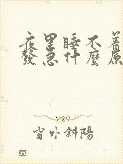 夜里睡不着心里发急什么原因