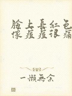 脸上长红色硬块像痘痘很痛