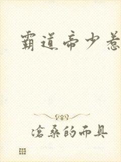 霸道帝少惹不得