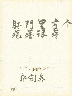 肛门里有个小硬疙瘩很疼封面