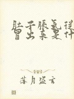 肚子胀气从嘴里冒出来是什么原因