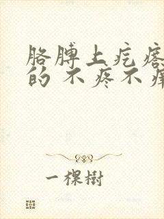 胳膊上疙瘩硬硬的 不疼不痒