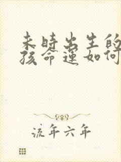 未时出生的马男孩命运如何