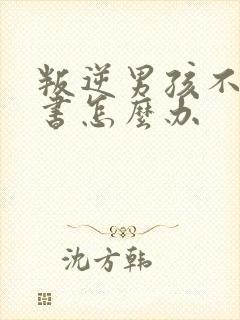 叛逆男孩不想读书怎么办