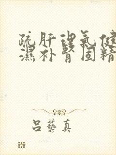 疏肝理气健脾祛湿补肾固精封面