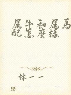 属牛和属马的婚配怎么样