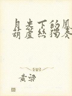 月光下的凤尾竹葫芦丝独奏c调演奏