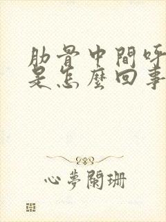 肋骨中间呼吸疼是怎么回事封面