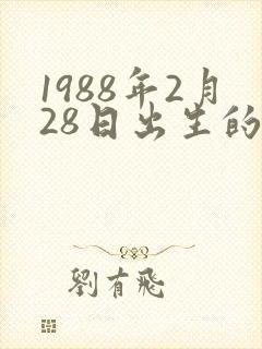 1988年2月28日出生的人命运