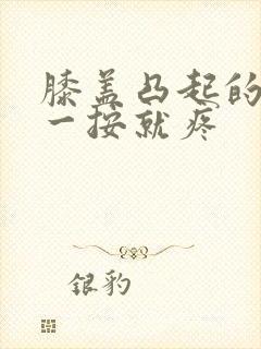 膝盖凸起的骨头一按就疼