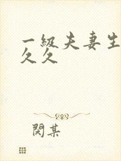 一级夫妻生活片久久