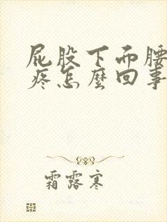 屁股下面腰上面疼怎么回事封面