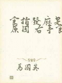 食指发麻是什么原因 右手食指封面