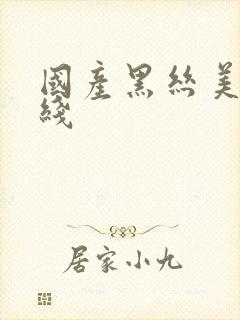 国产黑丝美女在线