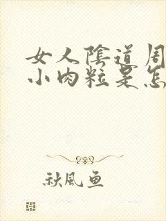 女人阴道周围长小肉粒是怎么回事封面