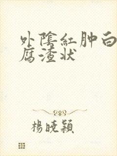 外阴红肿白带豆腐渣状