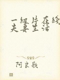 一级片在线观看夫妻生活