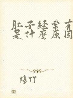 肚子经常有胀气是什么原因