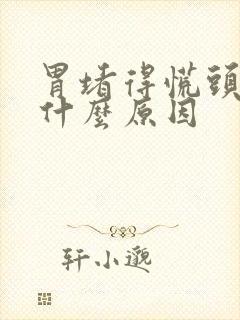 胃堵得慌头晕是什么原因