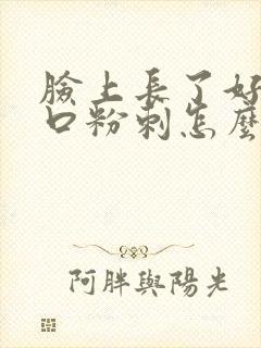 脸上长了好多闭口粉刺怎么去除